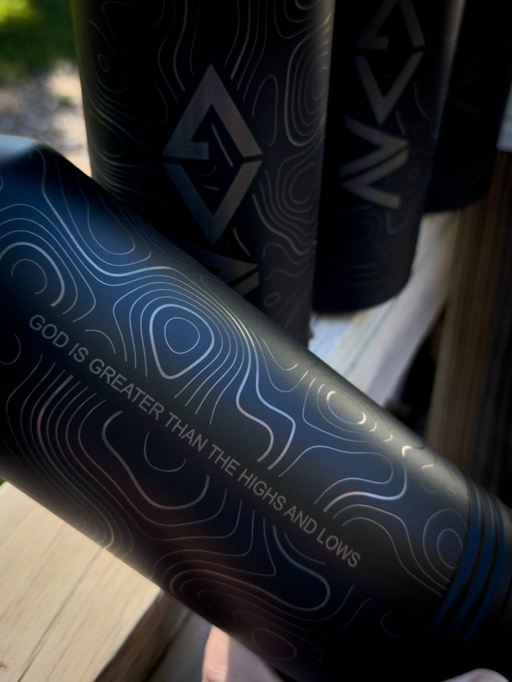 Highs and Lows [Elevated] [32oz Sport Bottle]