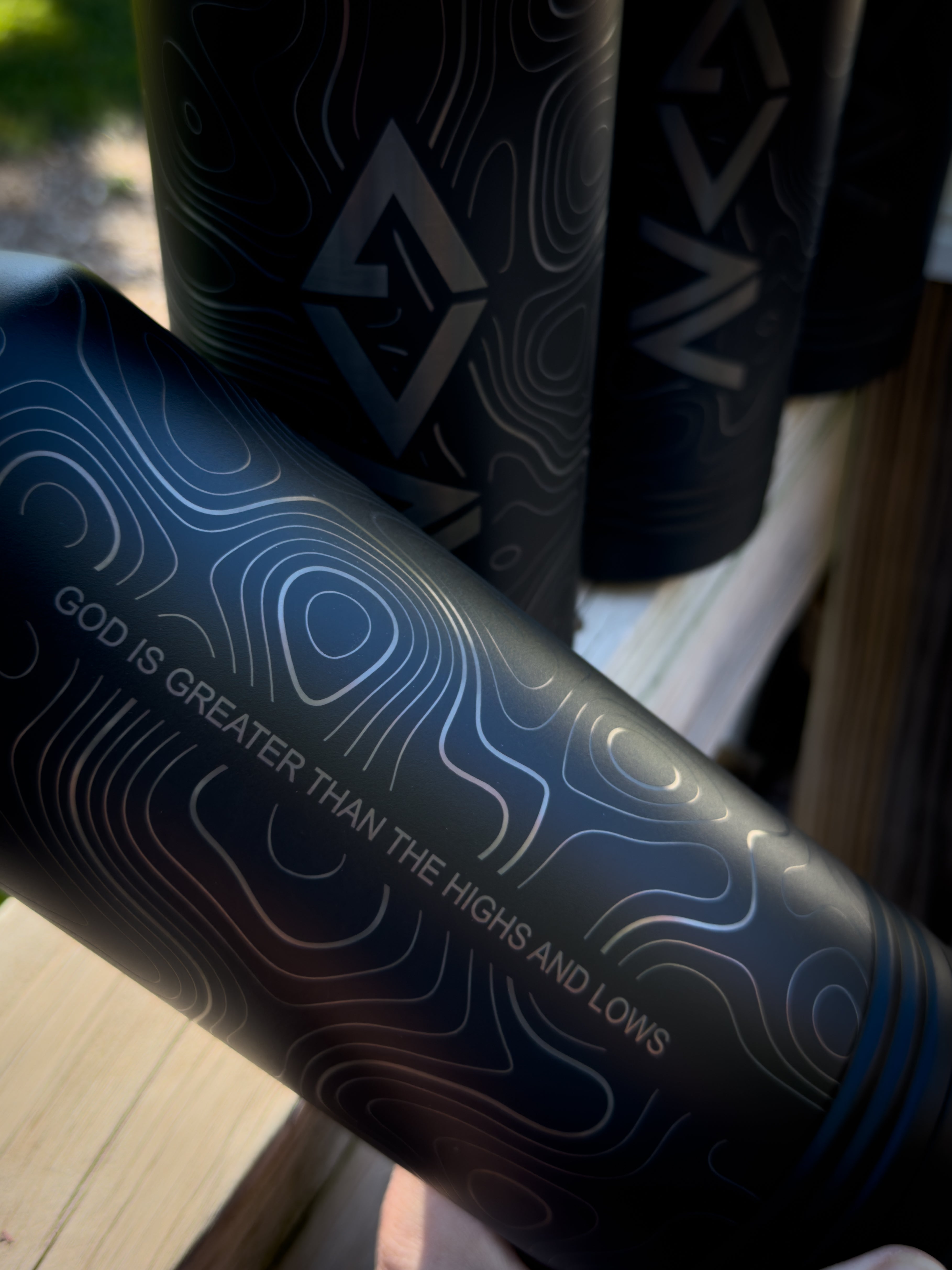 Highs and Lows [Elevated] [32oz Sport Bottle]