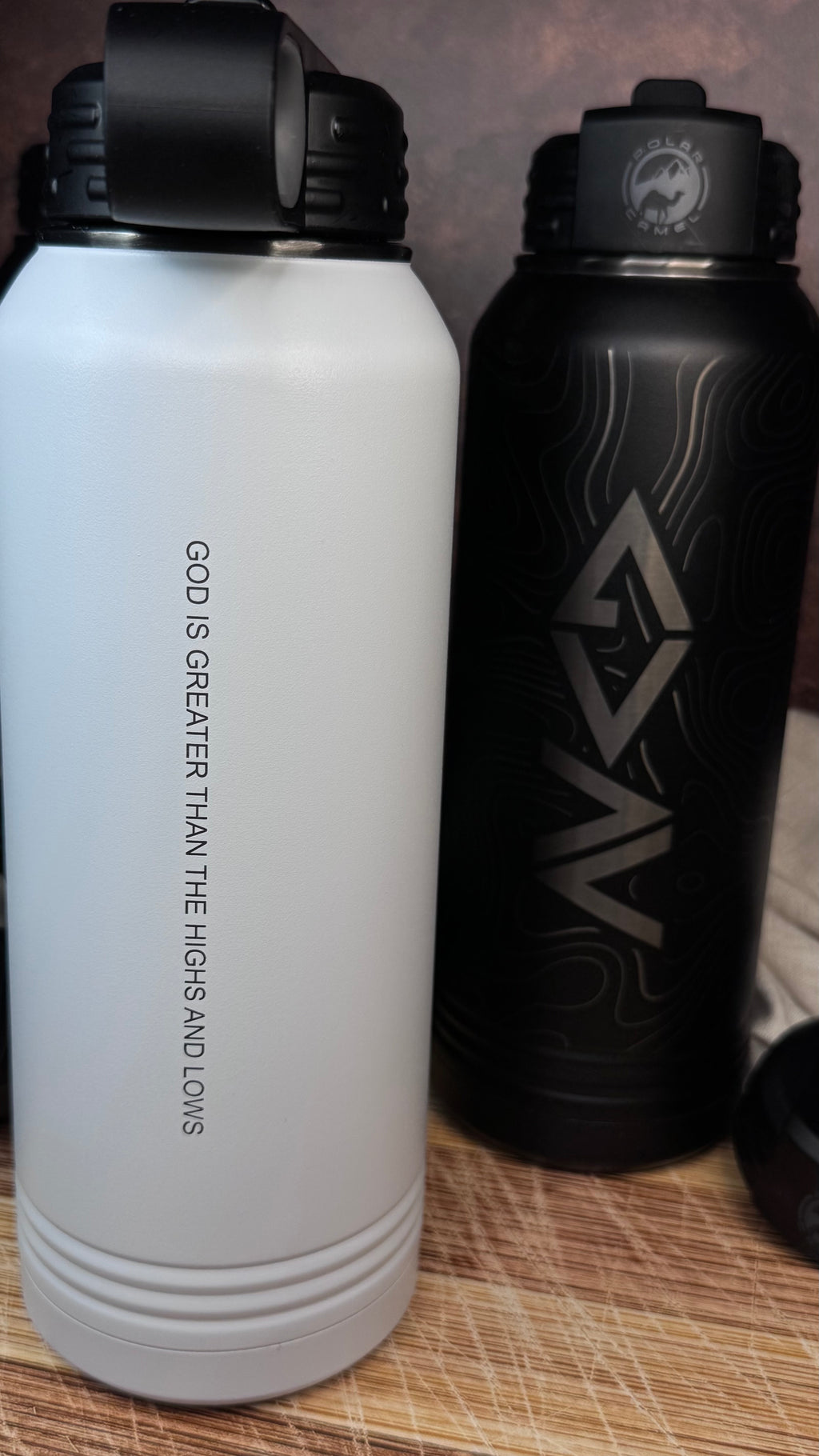 Highs and Lows [32oz Sport Bottle]